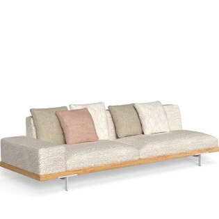 Talenti ALLURE 3-Sitzer Endmodul Fabric