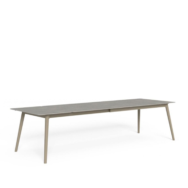 Talenti MOON ALU Esstisch Keramik 240/300 x 100 cm