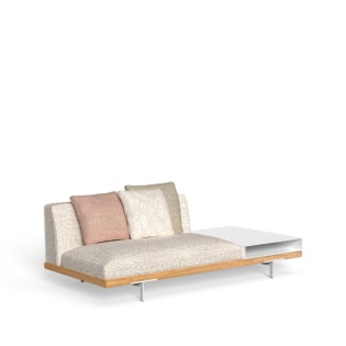 Schutzhülle für ALLURE Mittelmodul 2-Sitzer Sofa mit Ablagefach